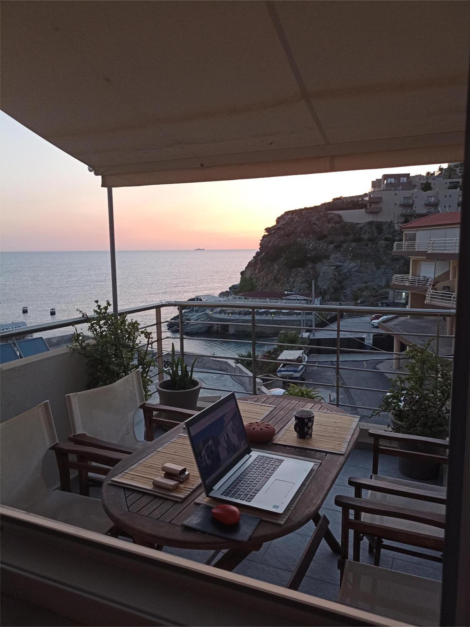Popis Sea View Apartments Agia Pelagia  Exterior photo