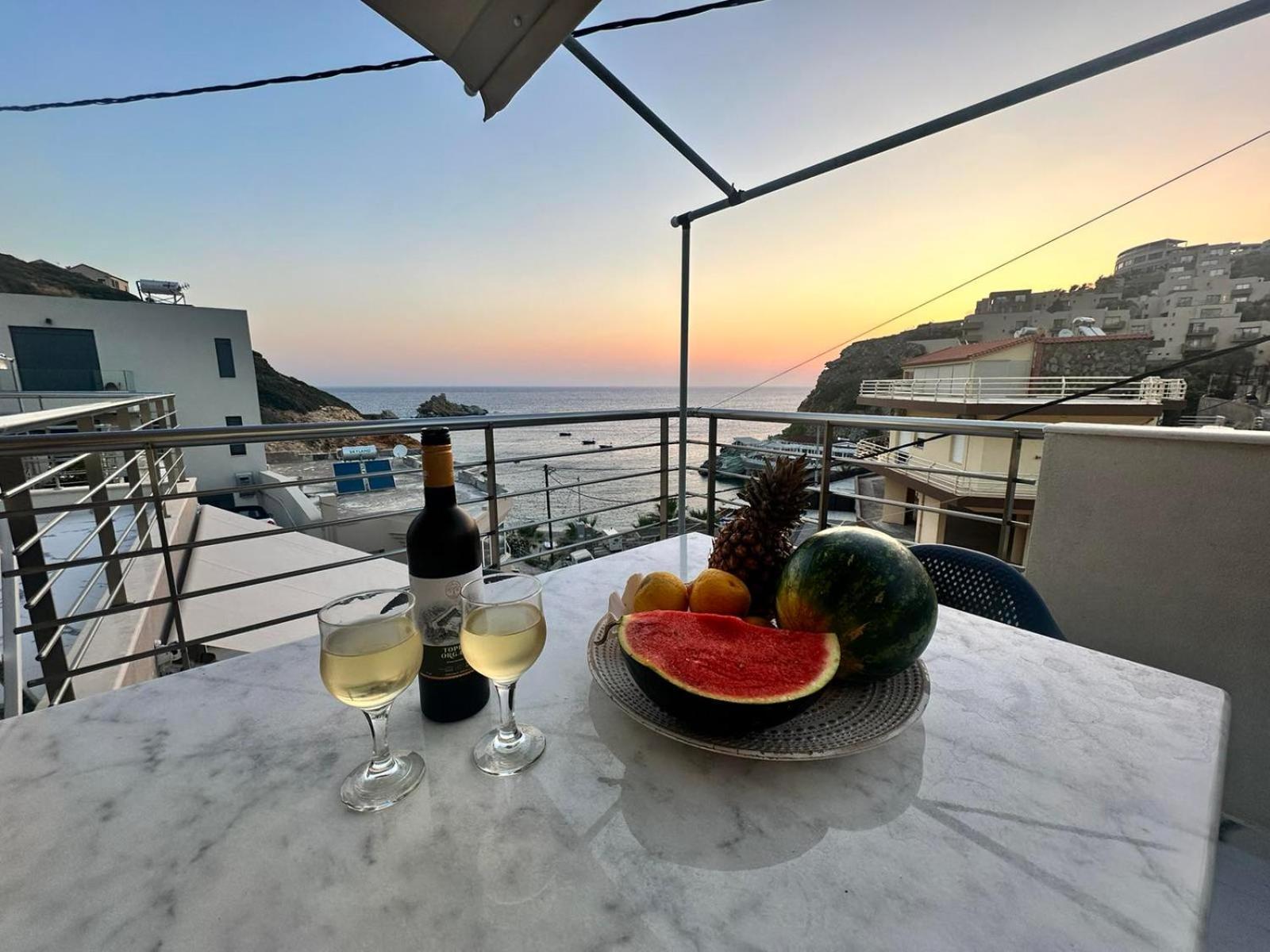 Popis Sea View Apartments Agia Pelagia  Exterior photo