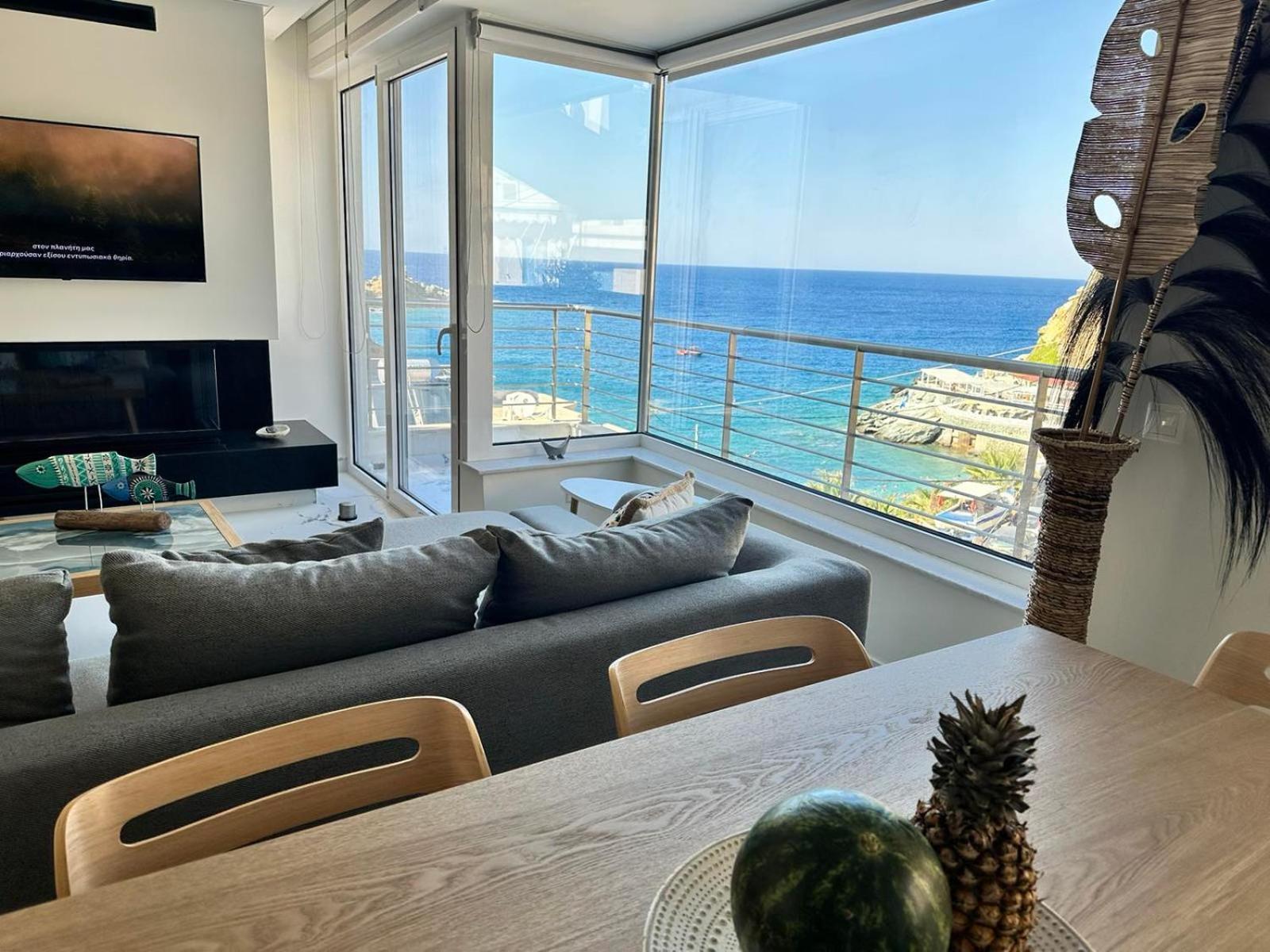Popis Sea View Apartments Agia Pelagia  Exterior photo